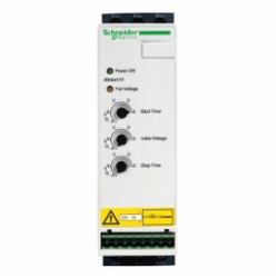 Schneider Electric ATSU01N232LT SOFT START 200-480VAC 32A ATS01,20 hp at 460 V 3 phases-10 hp at 230 V 3 phases,200-480VAC,24VDC,3 phases,32A,40...50 deg.C with current derating of 2 per deg.C--10...40 deg.C without derating,Altistart U01 and TeSys U,IP20,adjustable from 1 to 10 s,integrated bypass,soft starter,simple machine