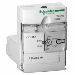 Schneider Electric LUCC18BL ADV.CNTRL.UNIT-CL10-1PH 4.5-18A 24VDC,-25...70 deg.C,1-Phase,24 Vdc,4.5...18 A,600 V conforming to CSA C22.2 No 14-600 V conforming to UL 508-690 V conforming to IEC 60947-1,IP20 front panel and wired terminals conforming to IEC 60947-1-IP20 other faces conforming to IEC 60947-1-IP40 front panel outside connection zone conforming to IEC 60947-1,LUCC,advanced control unit,earth fault protection-protection against phase failure and phase imbalance-protection against overload and short-circuit-manual reset,LUFN..-LUFDH11-LUFDA10-LUFDA01-LUFC00-LUFW10-LULC033-LULC031-LUFV2-LULC09-LULC15-LULC07-LULC08-ASILUFC51-ASILUFC5,basic protection and advanced functions, communication,Solid State (Class 10),TeSys,TeSys U,front side,plug-in