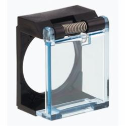 Schneider Electric ZB6YA001 CVR/XB6A & XB6C 65168-023,16mm,Harmony XB6,circular button-square button,protective shutter,set of 1,protective shutter,shutter