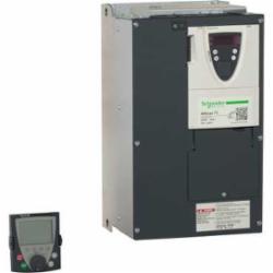 Schneider Electric ATV71HD22M3X SPEED DRIVE, 30HP, 230V, ATV71,208/240VAC,220 of nominal motor torque for 2 seconds, 170 for 60 seconds,22kW,3 phases,3-Phase,3-Phase,88A 30HP,AC Drive,AI1-/AI1+, AI2, AO1, R1A, R1B, R1C, R2A, R2B, LI1...LI6, PWR terminal 2.5 mmA? / AWG 14L1/R, L2/S, L3/T, U/T1, V/T2, W/T3, PC/-, PO, PA/+, PA, PB terminal 50 mmA? / AWG 1/0,Altivar 71,Altivar 71,Constant Torque,Frame 6,Graphic display keypad,IP20,Input 50/60 Hz,UL, CSA, CE, ABS, DNV, GOST, RoHS, WEEE, C-Tick, NOM 117