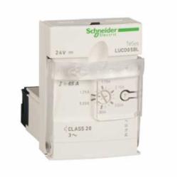 Schneider Electric LUCD05FU ADV.CNTRL.UNIT-CL20-3PH 1.25-5A 110-240VAC,-25...70 deg.C,1.25...5 A,110/240V,3-Phase,600 V conforming to CSA C22.2 No 14-600 V conforming to UL 508-690 V conforming to IEC 60947-1,IP40 front panel outside connection zone conforming to IEC 60947-1-IP20 other faces conforming to IEC 60947-1-IP20 front panel and wired terminals conforming to IEC 60947-1,LUCD,advanced control unit,protection against phase failure and phase imbalance-manual reset-protection against overload and short-circuit-earth fault protection,LUFN..-LUFDH11-LUFDA01-LUFDA10-LUFC00-LUFV2-LUFW10,basic protection and advanced functions, communication,Solid State (Class 20),TeSys,TeSys U,front side,plug-in
