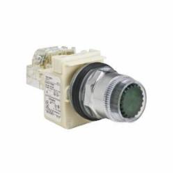 Schneider Electric 9001K1L5R PUSHBUTTON OPERATOR 30MM TYPE K +OPTIONS,30 mm,chromium plated metal,unmarked,momentary