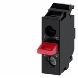 SIEMENS 3SU14002AA101CA0 CONTACT BLOCK 1NC FOR BASE MOUNTING