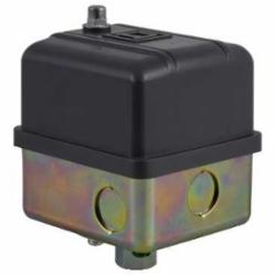 Square D 9013GHB2J31 PRESSURE SWITCH 575VAC 5HP G +OPTIONS,-,0.25 inch NPSF internal conforming to UL 508,20...40 psi,200 psi (40...170 psi),65...200 psi,90...120 psi,300 PSIG,40 to 170 PSIG,DPST,NEMA 3R,Pressure Switch,Pumptrol,Rainproof and Ice proof (Indoor/Outdoor),Screw Clamp,UL listed, CSA,control electrically driven water pumps and air compressors,fresh water (-22...257 deg.F)-air (-22...257 deg.F)