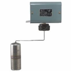 Square D 9038CG34Z20 FLOAT SWITCH 575VAC 1HP TYPE C +OPTIONS,-22...220 deg.F,2-Pole,4...7.75 in adjustable,575VAC,DPST,NEMA 1,Screw Clamp,closed tank with bushing,mechanical alternator,mechanically alternating the operation of two pumps or motors,screw-in bushing
