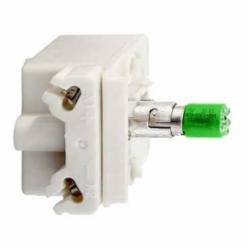 Schneider Electric 9001KM55LG PUSH BUTTON LIGHT MODULE 30MMT-K+SK+KX,24...28 V AC/DC,30mm Round,Harmony 9001K-Harmony 9001SK,LED,green,Light module for illuminating 30mm control units,light block,light block