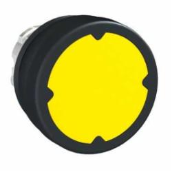 Schneider Electric ZB4BC580 22MM HARSH PB, YELLOW, W/O MARKING,22 mm,harsh environment,Harmony XB4,chromium plated metal,head for push-button,harsh environment,head for push-button,spring return,yellow