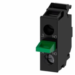 SIEMENS 3SU14002AA101BA0 CONTACT BLOCK 1NO FOR BASE MOUNTING