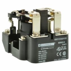Square D 8501CDO22V53 RELAY 220VDC 4AMP TYPE C +OPTIONS,-22 to 140 Degrees F,-67 to 131deg.F,1-Phase,10 of nominal,2 NO/2 NC DPDT,24 Vdc,290 ,30A,85 of nominal,DC Rated,Panel Mount,Panel Mount,Screw Clamp,Screw Clamp,Suited for controlling small single phase motors and other light loads such as electric heaters, pilot lights or audible signals.,UL Listed File E78351 CCN NLDX - CSA Certified File 209683 Class 3211 04 - CE Marked