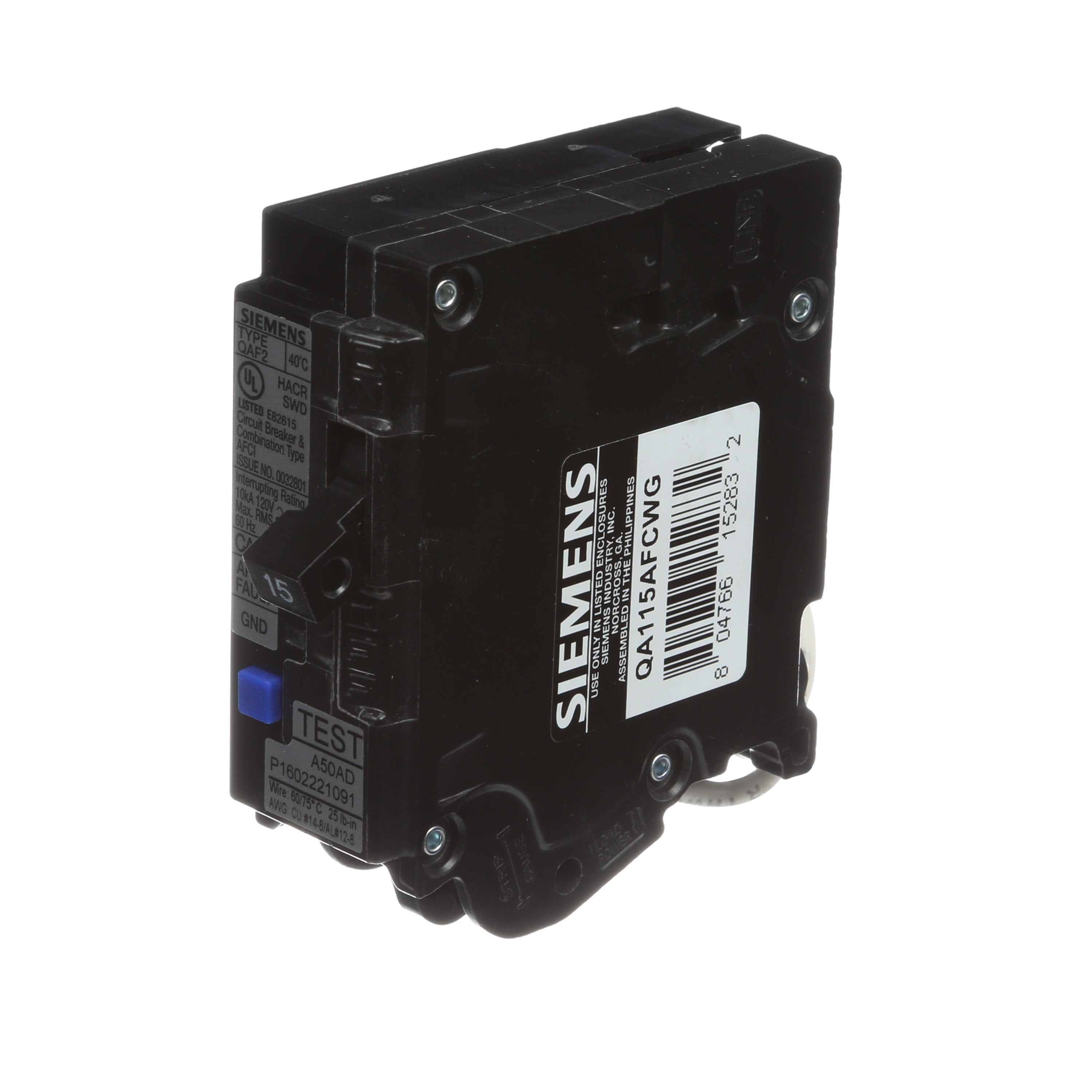 Murray Wireguide Qa115afcwg Combination Arc Fault Circuit Breaker S A Qa115afcwg