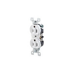 LEV 5320-WCP WHT DPLXRCPT-NEMA5-15R