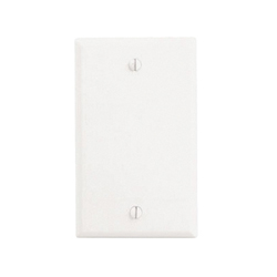 LEV 88014 1G WHT BLANK PLATE