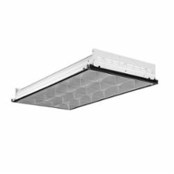 LITH 2PM3NGB33218LDMVOLT1/3GEB10IS 2X4 3 LAMP T8 INSTANT START FLUORESCENT PARABOLIC LAY IN FIXTURE, 120-277V