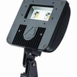 LITH DSXF1LED150KM4 D-SERIES 19W 5000K LED FLOOD FIXTURE, DARK BRONZE