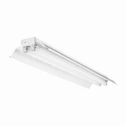 LITH TL232-MVOLT-1/4-GEB10IS 8' TANDEM 4 LAMP T8 INSTANT START FLUORESCENT STRIP FIXTURE WITH WHITE REFLECTOR, 120-277V