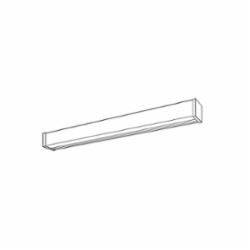 LITH WC132MVOLTGEB10IS 4' 1 LAMP T8 INSTANT START FLUORESCENT WALL BRACKET WRAP FIXTURE, 120-277V