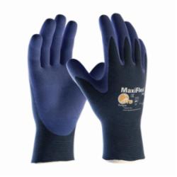 PIPR 34-274/XL MAXIFLEX ELITE BLUE MICRO-FOAM NITRILE COATED PALM & FINGER TIPS BLUE SEAMLESS KNIT NYLON LINER