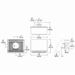 RAB WPLED52 7,122 LUMEN 5000K LED WALL PACK FIXTURE, 120-277V