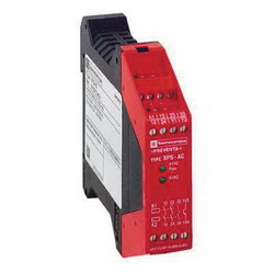 Schneider Electric XPSAC5121 SAFETY RELAY 300 V 2.5A PREVENTA,24 V,35 mm symmetrical DIN rail,CSA, TV, UL, EN 1088/ISO 14119, EN 60204-1, EN/IEC 60947-5-1, EN/ISO 13850,IP20 conforming to EN/IEC 60529(terminals), IP40 conforming to EN/IEC 60529(enclosure),Preventa,Preventa Safety automation,emergency stop-switch monitoring,for emergency stop and switch monitoring,Preventa safety module,captive screw clamp terminals,relay instantaneous opening 3 NO