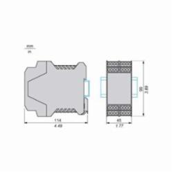 Schneider Electric XPSAK311144P SAFETY RELAY 300V 5AMP PREVENTA +OPTIONS,24 V DC,3 LED Indicators -14 to 130 Degrees F,3 N.O. (Instantaneous) 1 N.C. - 4 Solid State,35 mm symmetrical DIN rail,EN 954-1 Category 4,Preventa,Preventa Safety automation,for emergency stop, switch, sensing mat/edges or safety light curtain monitoring,Preventa safety module,Terminal Block (removable) Screw Clamp
