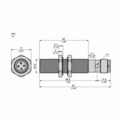 Schneider Electric XS612B1MAU20 PROXIMITY SENSOR 12MM AC/DC XS6,-,general purpose,-25...70 deg.C,1 LED (yellow) for output state,20...264 V AC/DC,24...240 V AC/DC (50/60 Hz),4mm,62 mm,62 mm,cylindrical M12,nickel plated brass,62 mm,inductive proximity sensor,<= 25 Hz AC-<= 1000 Hz DC,AC/DC 2-Wire (Universal) - 1 N.O.,IP67 conforming to IEC 60529-IP69K conforming to DIN 40050,Osiprox,UL-CSA,Water tight, Dust tight, Oil tight, Corrosion Resistant and Submersible (Indoor/Outdoor),flush mountable,inductive proximity sensor,male connector 1/220 UNF 3 pins,metal
