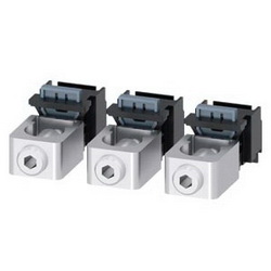 Sentron™ Wire Connector, 14 to 3/0 AWG Conductor, For Use With: 3-Poles 3VA4, 3VA5 at 125 A Molded Case Circuit Breaker, 0.74 in Length, 0.72 in Width