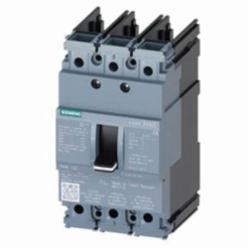 Siemens Molded Case Circuit Breaker, Series: 3VA5, 690 VAC/500 VDC, 125 A, 50/60 Hz, 25 kA Interrupt, Thermal Magnetic Trip, 3 Poles, IP40, Fixed Mount, -25 to 70 deg C, 5.51 in H x 3 in W x 3.68 in D