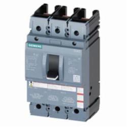 Siemens Molded Case Circuit Breaker, Series: 3VA5, 690 VAC/500 VDC, 250 A, 50/60 Hz, 35 kA Interrupt, Thermal Magnetic Trip, 3 Poles, IP40, Fixed Mount, -25 to 70 deg C, 7.28 in H x 4.13 in W x 4.21 in D