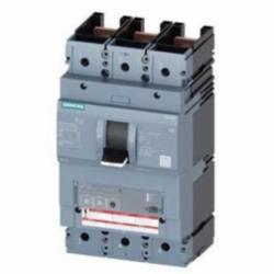 Siemens Molded Case Circuit Breaker, Series: 3VA6, 480 VAC, 400 A, 50/60 Hz, 35 kA Interrupt, Electronic Trip, 3 Poles, IP40, Fixed Mount, -25 to 70 deg C, 9.76 in H x 5.43 in W x 5.41 in D