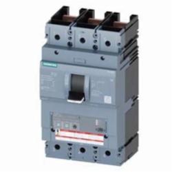 Siemens Molded Case Circuit Breaker, Series: 3VA6, 480 VAC, 600 A, 50/60 Hz, 35 kA Interrupt, Electronic Trip, 3 Poles, IP40, Fixed Mount, -25 to 70 deg C, 9.76 in H x 5.43 in W x 5.41 in D