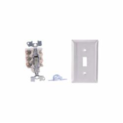 Square D 2510KS1 MANUAL SWITCH 600VAC K+OPTIONS,1-Phase,2HP@115/230VAC - 3HP@460/575VAC,2P,30A,600VAC/230VDC,Flush,K,Non-Reversing Manual Switch,Provides manual ON/OFF control of single or three phase AC motors where overload protection is not required or