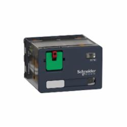 Schneider Electric RPM42F7 PLUG-IN RELAY 250V 15A RPM +OPTIONS,(NO) AC 20ms DC 20ms (NC) AC 20ms DC 20ms,-40...55 deg.C,120 VAC,1200 operating cycles/hour,15A,2220 Ohms,4 C/O,B300,Flat/Spade (Faston Type),IP 40 conforming to IEC/EN 60529,Plug-In Socket (DIN rail or Flange with adapter),Power,plug-in relay,UL Listed - CSA Certified - CE Marked - RoHS Compliant