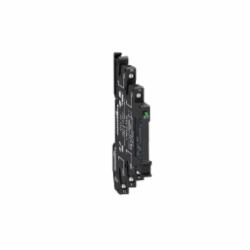 Schneider Electric RSL1PVBU Relay + screw connector socket 24 VAC/VDC,-40...55 deg.C,1 C/O,24 V DC,3390 Ohm (DC) at 23 deg.C +/- 10 ,6 A,EN/IEC, UL, CSA,IP40,Lot of 10,Plug-in,Zelio,interface relay,plug-in relay