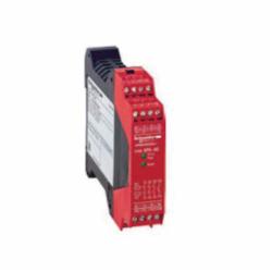 Schneider Electric XPSAC5121P SAFETY RELAY 300V 2.5A PREVENTA,24 V,35 mm symmetrical DIN rail,CSA, TV, UL, EN 1088/ISO 14119, EN 60204-1, EN/IEC 60947-5-1, EN/ISO 13850,IP20 conforming to EN/IEC 60529(terminals), IP40 conforming to EN/IEC 60529(enclosure),Preventa,Preventa Safety automation,emergency stop-switch monitoring,for emergency stop and switch monitoring,Preventa safety module,captive screw clamp terminals,relay instantaneous opening 3 NO