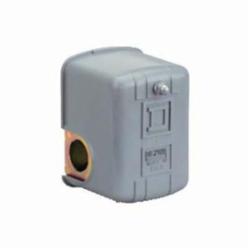 Square D 9013FSG2J24 PRESSURE SWITCH 575VAC 1HP F +OPTIONS,-,0.25 inch NPSF internal conforming to UL 508,10 to 45 PSIG,15...30 psi,20...65 psi,40...60 psi,65 psi (5...45 psi),220 PSIG,DPST,General Purpose (Indoor),NEMA 1,Pressure Switch,Pumptrol,Screw Clamp,UL listed, CSA,control electrically driven water pumps,fresh water (-22...257 deg.F)
