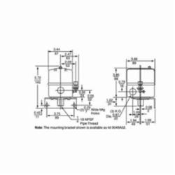 Square D 9013GSG2J20 PRESSURE SWITCH 575VAC 5HP G +OPTIONS,-,0.25 inch NPSF internal conforming to UL 508,15...30 psi,20...40 psi,20...80 psi,80 psi (5...60 psi),300 PSIG,5 to 60 PSIG,DPST,General Purpose (Indoor),NEMA 1,Pressure Switch,Pumptrol,Screw Clamp,UL listed, CSA,control electrically driven water pumps and air compressors,fresh water (-22...257 deg.F)-air (-22...257 deg.F)