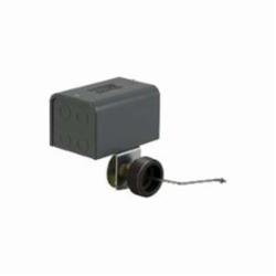 Square D 9038CG36LZ20 FLOAT SWITCH 575VAC 1HP TYPE C +OPTIONS,-22...220 deg.F,2-Pole,4.75...9.25 in adjustable,575VAC,DPST,NEMA 1,Screw Clamp,closed tank with bushing,mechanical alternator,mechanically alternating the operation of two pumps or motors,screw-in bushing