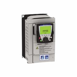 Schneider Electric ATV61HU30N4 SPEED DRIVE, 4HP,460V,ATV61,150 of nominal motor torque for 2 seconds, 110 for 60 seconds,3 phases,3-Phase,3-Phase,3kW,400/480VAC,7.8A 4HP,AC Drive,AI1-/AI1+, AI2, AO1, R1A, R1B, R1C, R2A, R2B, LI1...LI6, PWR terminal 2.5 mmA? / AWG 14L1/R, L2/S, L3/T, U/T1, V/T2, W/T3, PC/-, PO, PA/+, PA, PB terminal 6 mmA? / AWG 8,Altivar 61,Altivar 61,Frame 3,Graphic display keypad,IP20,Input 50/60 Hz,UL, CSA, CE, ABS, DNV, GOST, RoHS, WEEE, C-Tick, NOM 117,Variable Torque