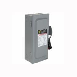Square D HU361EI SWITCH NOT FUSIBLE HD 30A /INTERLOCK,30A,600V,General Purpose (Indoor),Lugs,NEMA 1,Non-Fusible,Safety Switch,Steel,UL Listed,heavy duty,surface