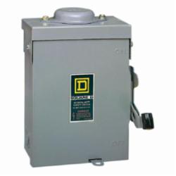 Square D D221NRB SWITCH FUSIBLE GD 240V 30A 2P NEMA3R,240 Vac,30 A,Galvannealed Steel,Lugs,NEMA 3R,Rainproof and Sleet/Ice proof (Indoor/Outdoor),Single Throw,Single Throw Safety Switch,UL Listed File E2875,general duty,general duty,surface