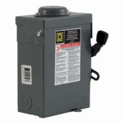 Square D D321NRB SWITCH FUSIBLE GD 240V 30A 3P NEMA3R,240 Vac,30 A,Galvannealed Steel,Lugs,NEMA 3R,Rainproof and Sleet/Ice proof (Indoor/Outdoor),Single Throw,Single Throw Safety Switch,UL Listed File E2875,general duty,general duty,surface