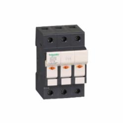 Schneider Electric DFCC3V FUSEHOLDER 600V 30AMP 3POLES CC FUSE,-20...60 deg.C with derating,30 A,3P,CC,600 V AC,TeSys,UL, CSA, IEC,fuse-disconnector,rail,screw clamp