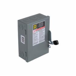 Square D DU322 SWITCH NOT FUSIBLE GD 240V 60A 3P NEMA1,240 Vac,60A,General Purpose (Indoor),Lugs,NEMA 1,Non-Fusible,Single Throw Safety Switch,UL Listed File Number E2875,general duty,surface