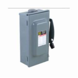 Square D DU323RB SWITCH NONFUSIBLE GD 240V 100A 3P NEMA3R,100 A,240 Vac,Lugs,NEMA 3R,Rainproof and Sleet/Ice proof (Indoor/Outdoor),Single Throw Safety Switch,UL Listed File Number E2875,general duty,general duty,surface