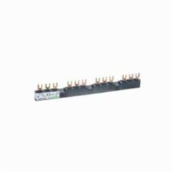 Schneider Electric GV2G454 MANUAL STARTER BUSBAR 600VAC 63AMP IEC,3,600VAC,63A,Busbar pitch 54mm,For Feeding 4 GV2 Starters or Tesys U controllers Pitch 54mm,For four GV starters,TeSys,Terminal mount Screw Clamp