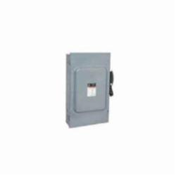 Square D H221N SWITCH FUSIBLE HD 240V 30A 2P NEMA1,250 V DC-240 V AC,30 A,General Purpose (Indoor),Lugs,NEMA 1,Single Throw,Single Throw Safety Switch,Steel,UL Listed,heavy duty,heavy duty,surface