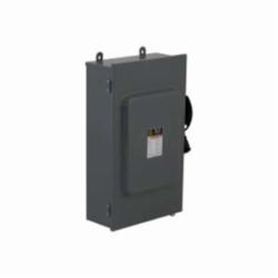 Square D H364AWK SWITCH FUSIBLE HD 600V 200A 3P NEMA12,200 A,600 V AC/DC,Galvannealed Steel,Lugs,NEMA 3R/12,Rainproof, Sleet/Ice proof and Dust tight (Indoor/Outdoor),Single Throw,Single Throw Safety Switch,UL Listed,heavy duty,heavy duty,surface