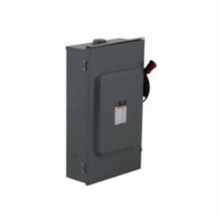 Square D H364RB SWITCH FUSIBLE HD 600V 200A 3P NEMA3R,200 A,600 V AC/DC,Galvannealed Steel,Lugs,NEMA 3R,Rainproof and Sleet/Ice proof (Indoor/Outdoor),Single Throw,Single Throw Safety Switch,UL Listed,heavy duty,heavy duty,surface