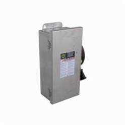 Square D HU361SS SW UNFUSED HD 30A 3P NEMA 4 4X 5 316 SS,30A,316 Stainless Steel,600V,Lugs,NEMA 3/3R4/4X/12,Non-Fusible,Rainproof, Dust tight and Corrosion Resistant (Indoor/Outdoor),Single Throw Safety Switch,UL Listed,heavy duty,surface