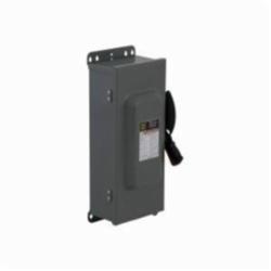 Square D HU363AWK SWITCH NOT FUSIBLE HD 100A 3P NEMA12,100A,600V,Galvannealed Steel,Lugs,NEMA 3R/12,Non-Fusible,Rainproof, Sleet/Ice proof and Dust tight (Indoor/Outdoor),Single Throw Safety Switch,UL Listed,heavy duty,surface
